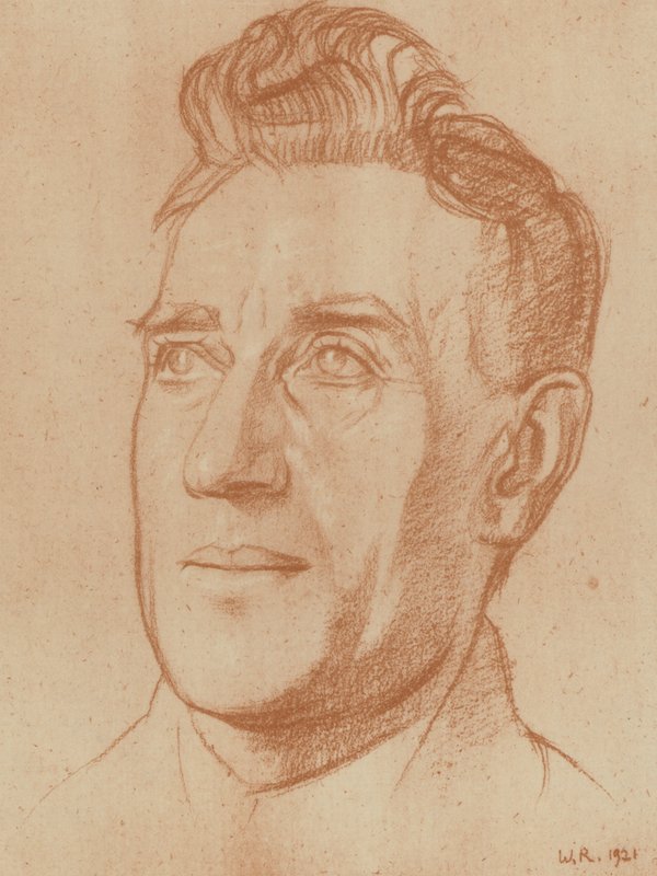 Oh Davies (lito) autorstwa William (after) Rothenstein