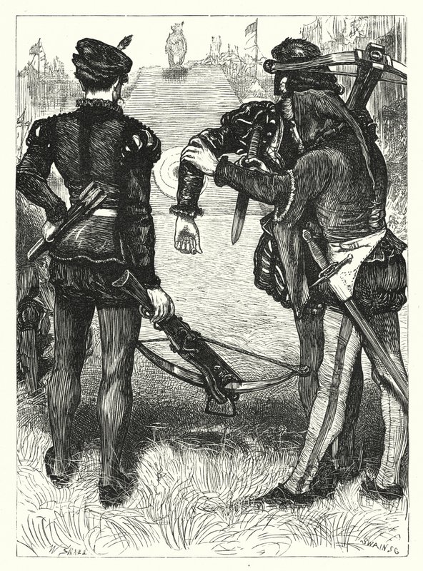 Przechodzący dzwon błazna (rycina) autorstwa William (after) Small