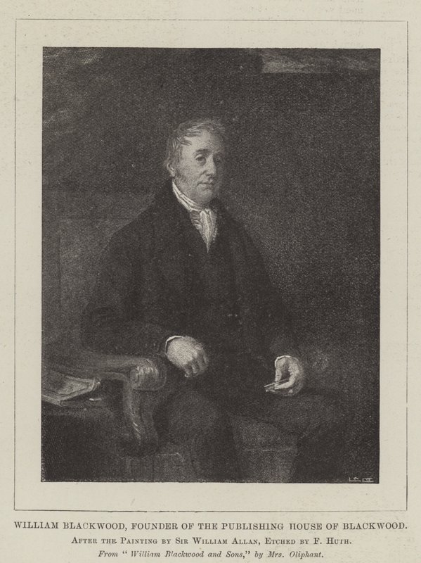 William Blackwood, założyciel wydawnictwa Blackwood autorstwa William Allan