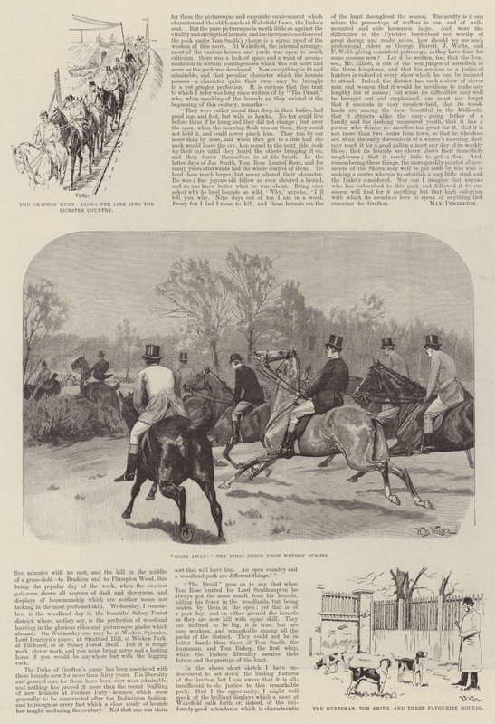 Polowanie na Grafton autorstwa William Barnes Wollen