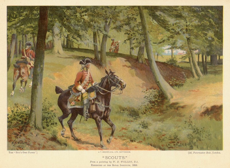 Harcerze autorstwa William Barnes after Wollen