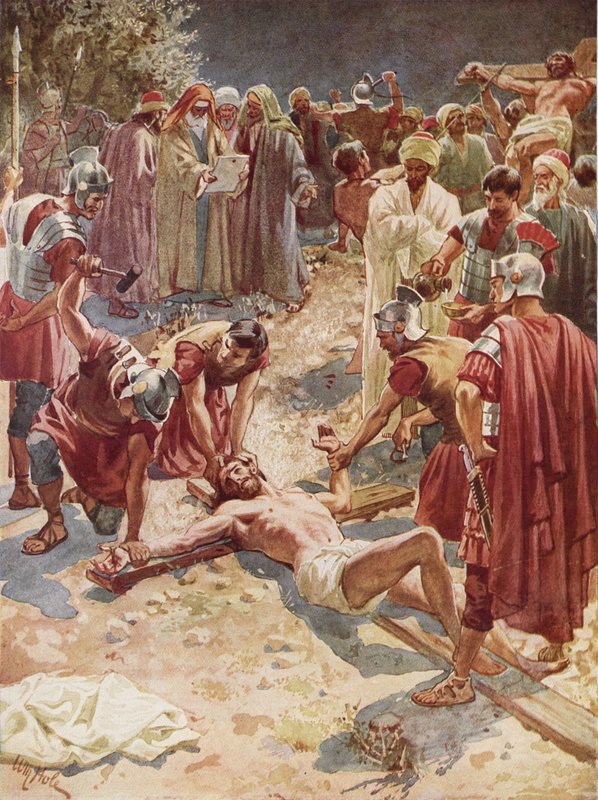 Jezus ukrzyżowany autorstwa William Brassey Hole