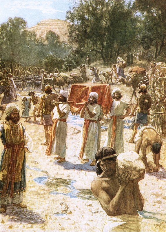 Przejście Jordanu autorstwa William Brassey Hole