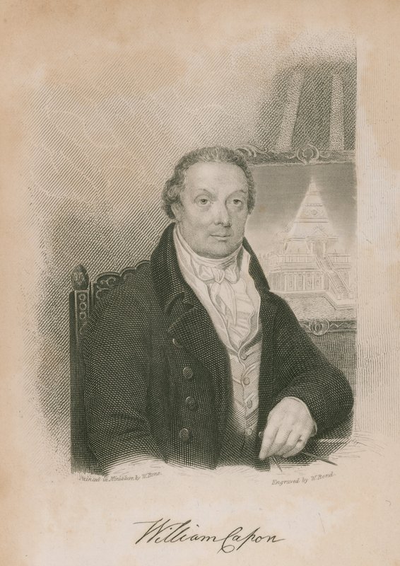 William Capon, rysownik i malarz architektury i krajobrazów do jego zmarłej królewskiej wysokości księcia Yorku autorstwa William Capon