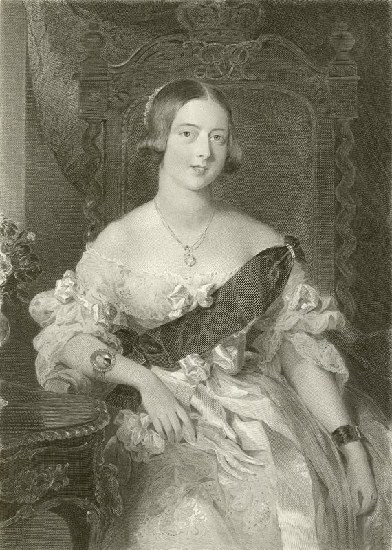 królowa Wiktoria autorstwa William Charles Ross