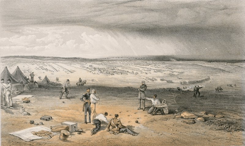 Obóz 3 Dywizji, 9 lipca 1855 autorstwa William Crimea Simpson