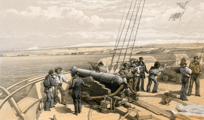Sewastopol od strony morza autorstwa William Crimea Simpson