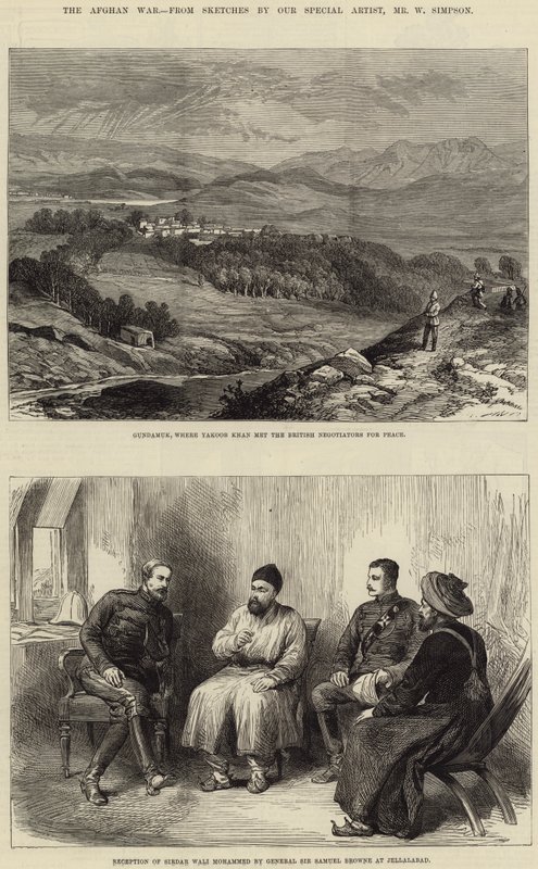 Wojna afgańska autorstwa William Crimea Simpson