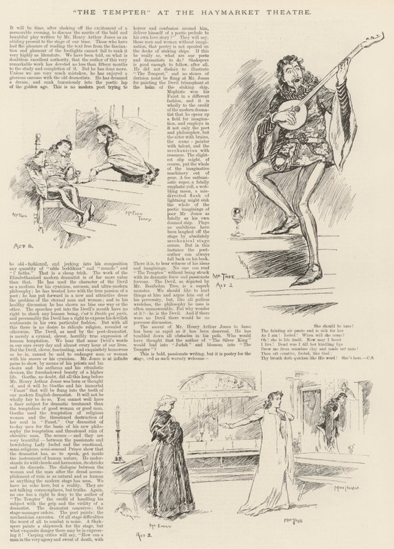 Kusiciel, w teatrze Haymarket autorstwa William Douglas Almond