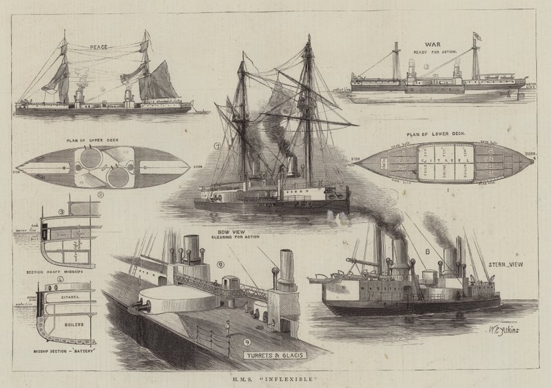HMS nieelastyczny autorstwa William Edward Atkins