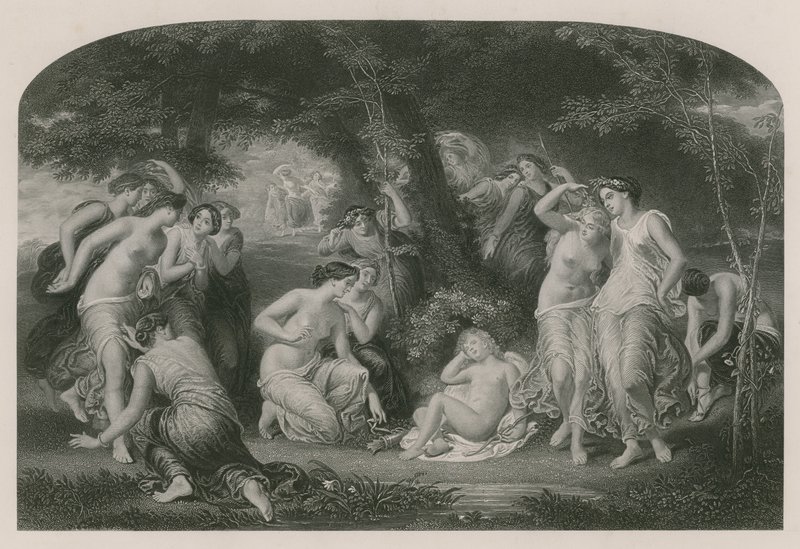 Rozbrojenie Kupidyna, Sonnet CLIV autorstwa William Edward Frost