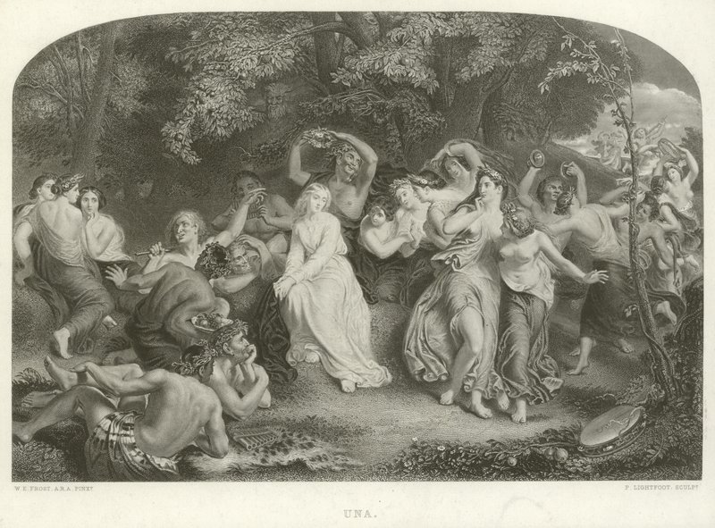 Una (grawerowanie) autorstwa William Edward Frost