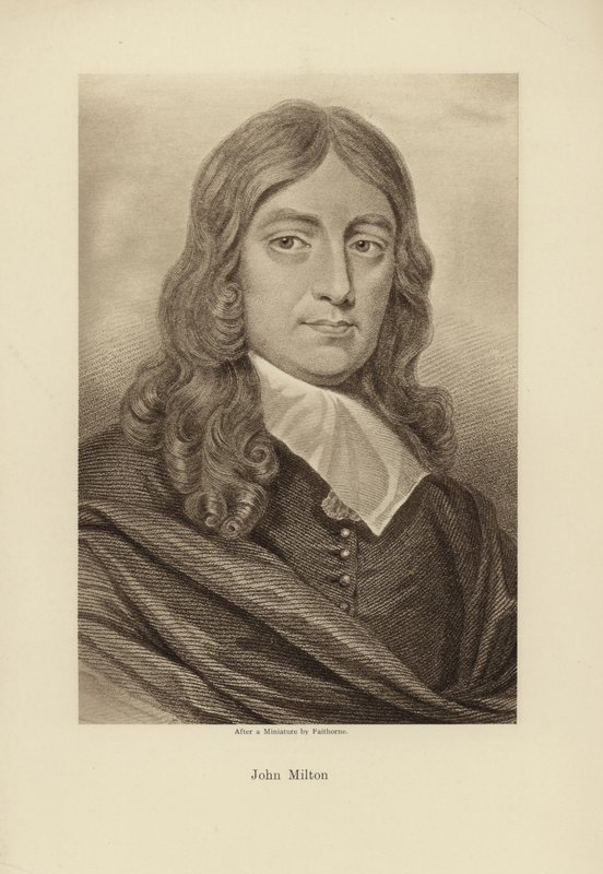 John Milton autorstwa William Faithorne