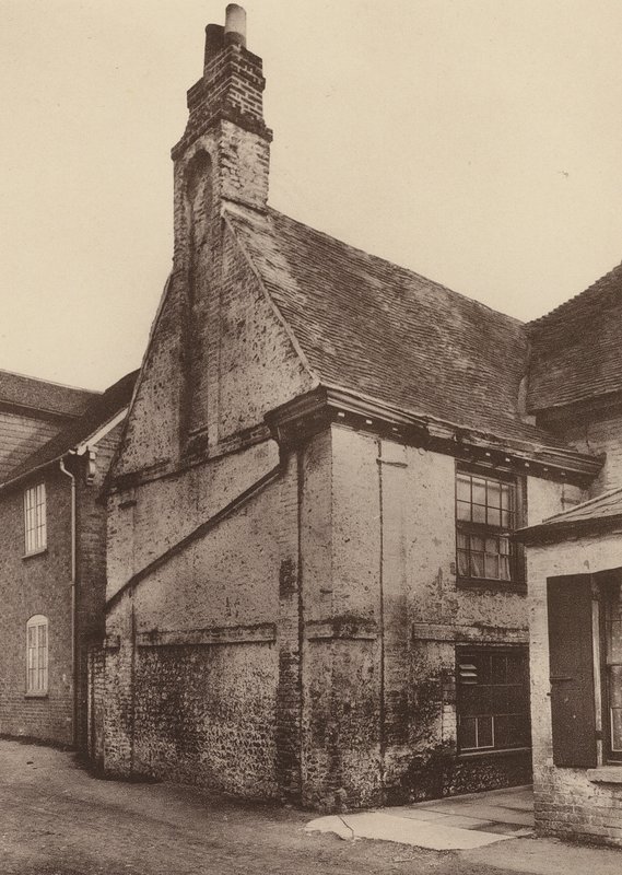 W Minster, Kent (zdjęcie czarno-białe) autorstwa William Galsworthy Davie