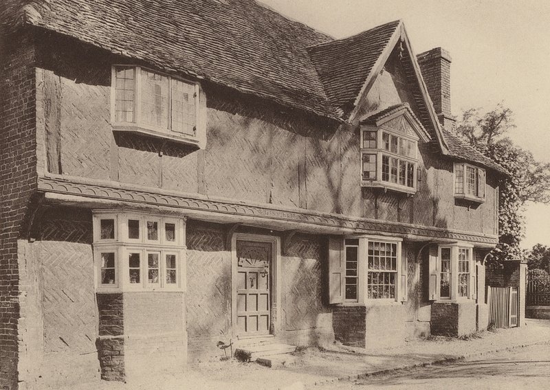 W Orpington, Kent (zdjęcie czarno-białe) autorstwa William Galsworthy Davie