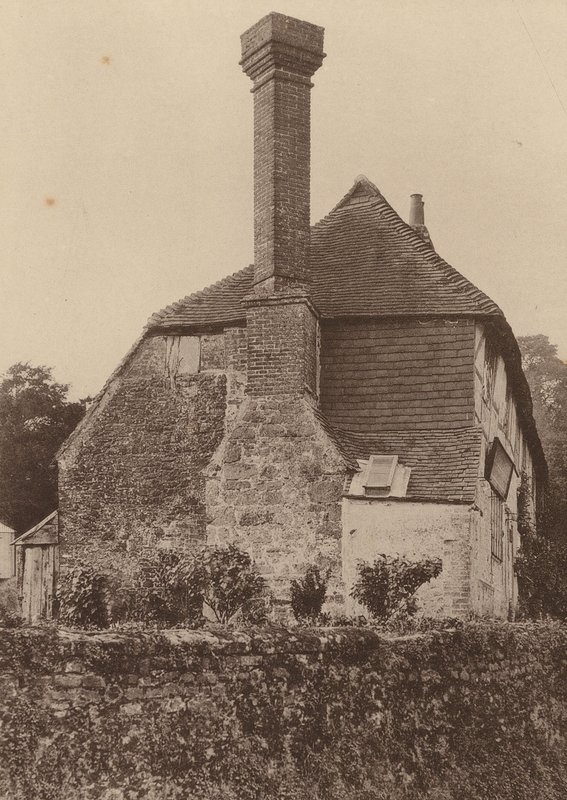 W Pulborough, West Sussex (zdjęcie czarno-białe) autorstwa William Galsworthy Davie