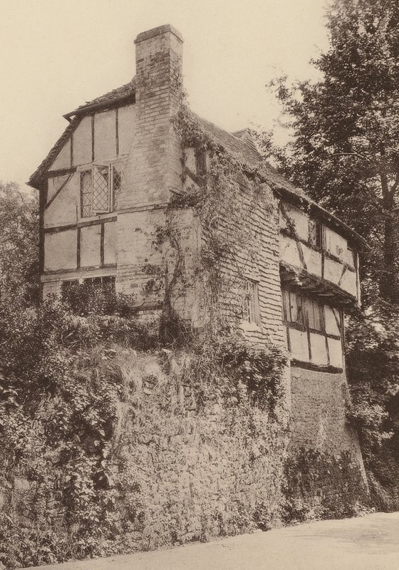 W Pulborough, West Sussex (zdjęcie czarno-białe) autorstwa William Galsworthy Davie
