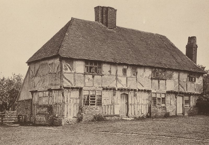 Swanton Street, Kent (zdjęcie czarno-białe) autorstwa William Galsworthy Davie