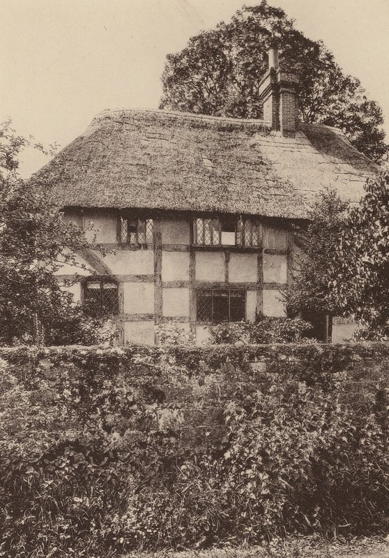 W West Burton, West Sussex (zdjęcie czarno-białe) autorstwa William Galsworthy Davie