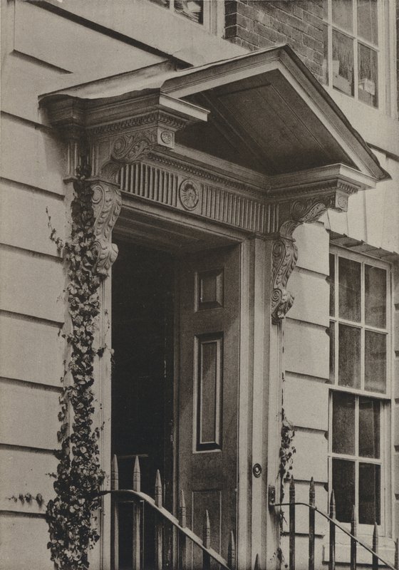 Wejście, Wzgórze Zamkowe, Winchester (zdjęcie czarno-białe) autorstwa William Galsworthy Davie