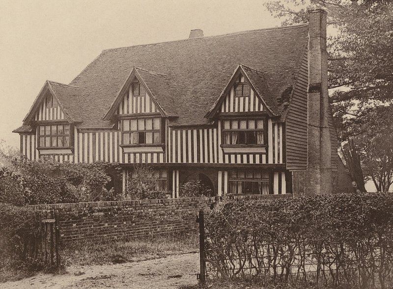 Hawkhurst Place, Highgate, Kent (zdjęcie czarno-białe) autorstwa William Galsworthy Davie