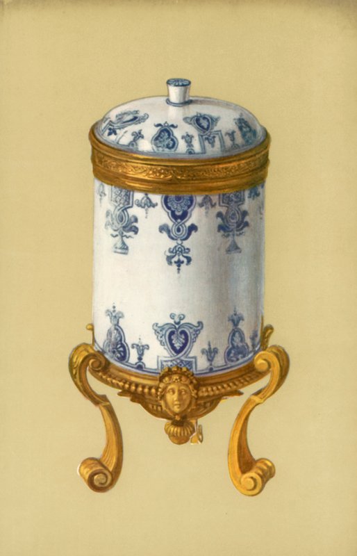 Miska toaletowa St Cloud z mocowaniem Ormolu (kolor lito) autorstwa William Gibb