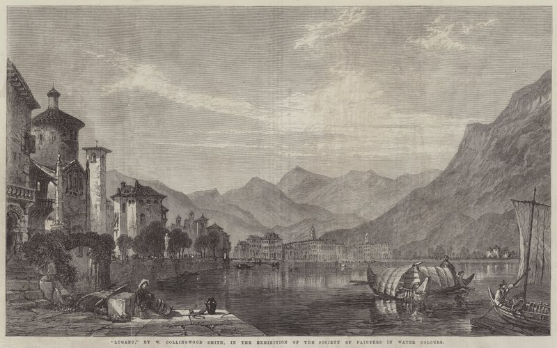 Lugano autorstwa William Harding Collingwood Smith