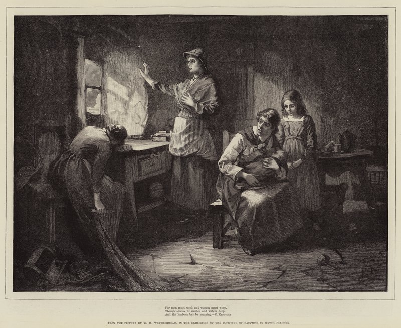 Bo mężczyźni muszą pracować, a kobiety płakać autorstwa William Harris Weatherhead