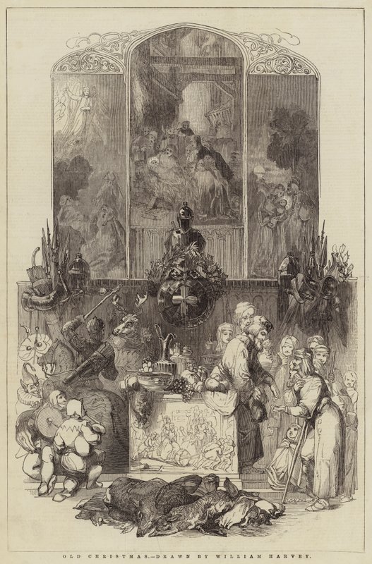 Stare Boże Narodzenie autorstwa William Harvey