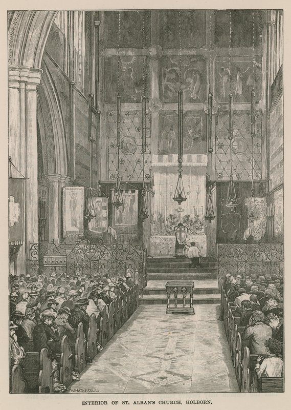 Wnętrze kościoła St Alban