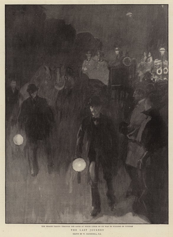 Ostatnia podróż autorstwa William Hatherell