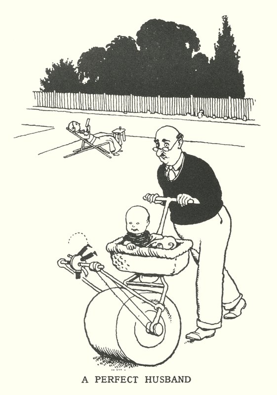 Idealny mąż (lito) autorstwa William Heath Robinson