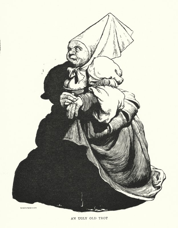 Brzydki stary kłus (lito) autorstwa William Heath Robinson