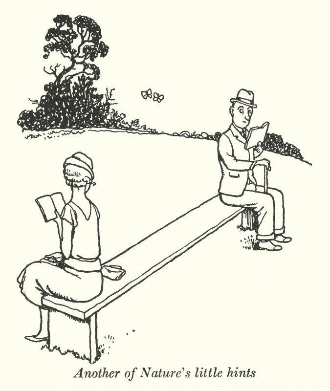Kolejna mała wskazówka Natury (lito) autorstwa William Heath Robinson