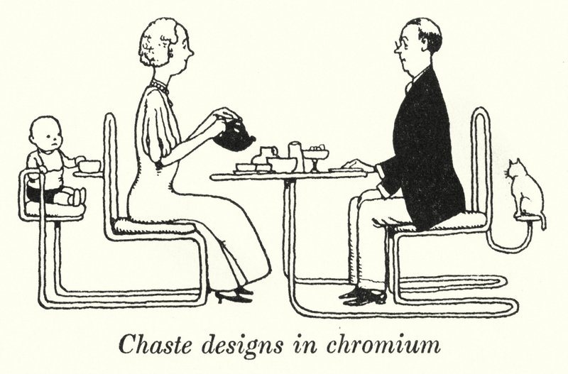 Czyste wzory w chromie (lito) autorstwa William Heath Robinson