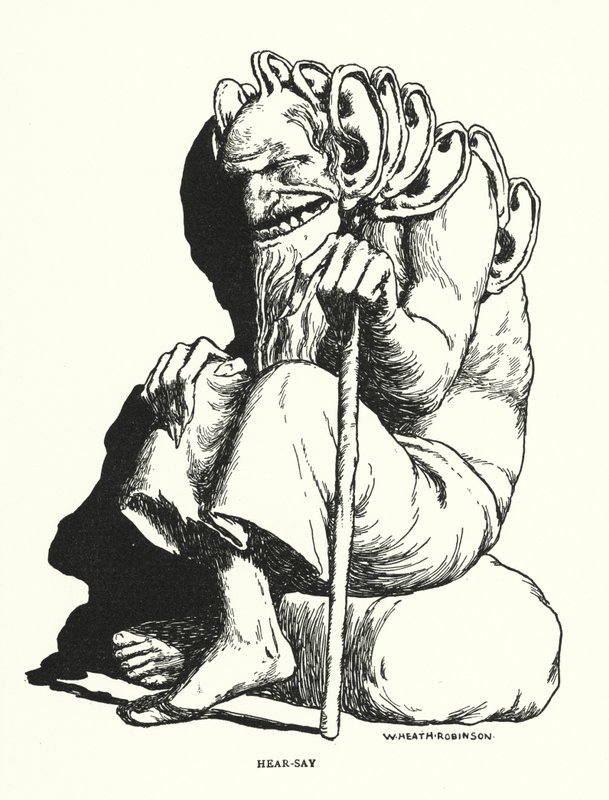 Usłysz mów (lito) autorstwa William Heath Robinson