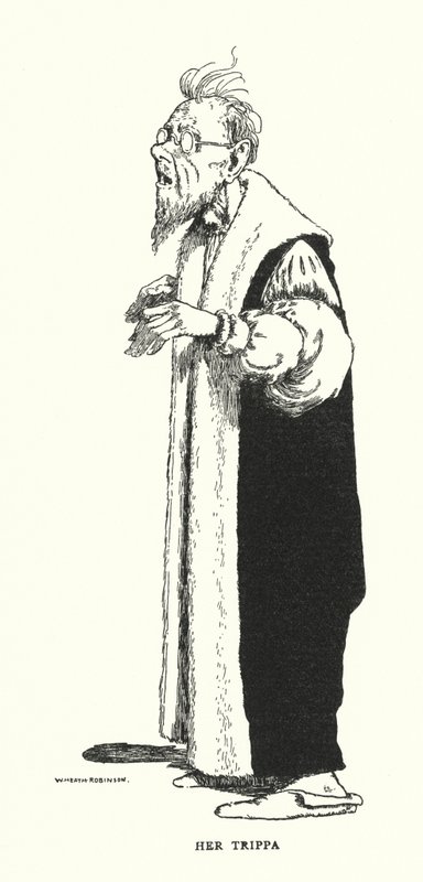 Wycieczka do włosów (lito) autorstwa William Heath Robinson