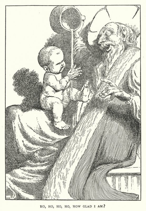 Ho, ho, ho, ho, jak się cieszę? (członkowie) autorstwa William Heath Robinson