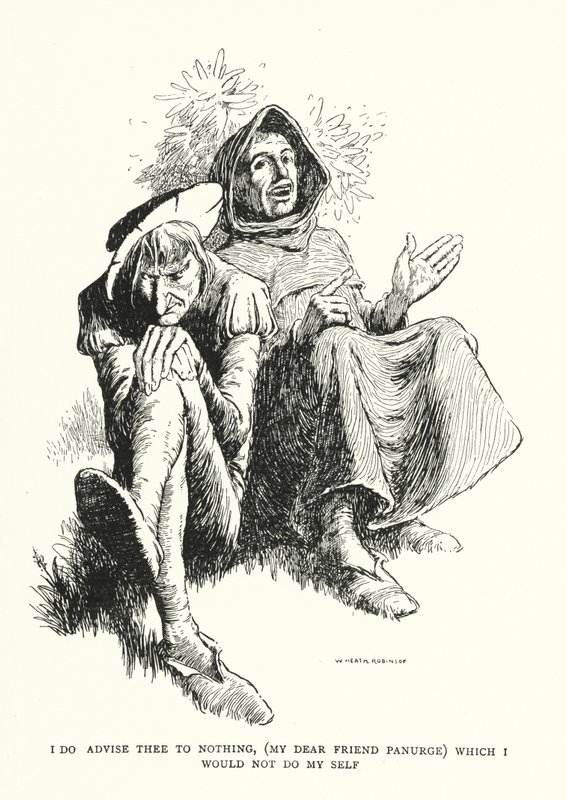 nic ci nie radzę, autorstwa William Heath Robinson