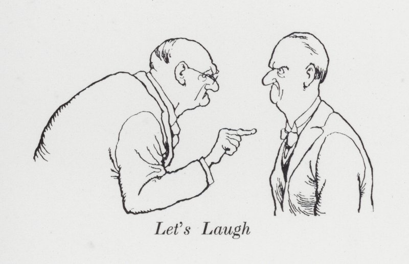 Śmiejmy się (lito) autorstwa William Heath Robinson