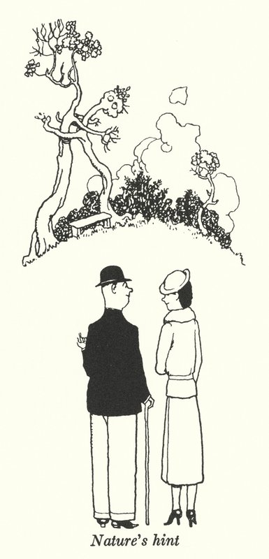 Wskazówka natury (lito) autorstwa William Heath Robinson