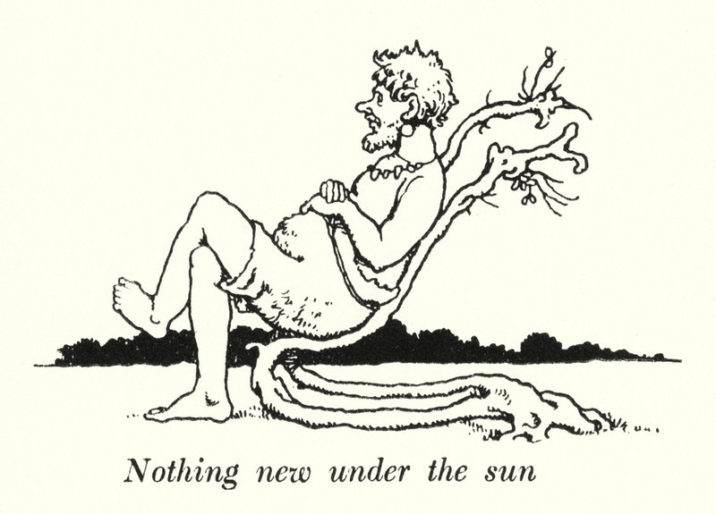 Nic nowego pod słońcem (lito) autorstwa William Heath Robinson
