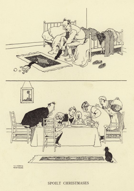 Zepsute Święta autorstwa William Heath Robinson