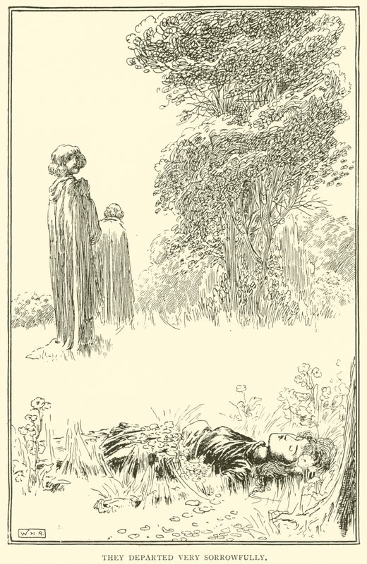 Odeszli bardzo smutno autorstwa William Heath Robinson