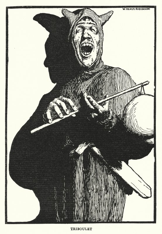 Trybulet (lito) autorstwa William Heath Robinson