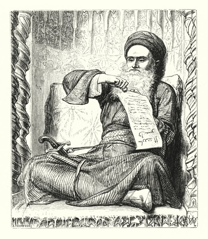Wspomnienia z nocy arabskich (rycina) autorstwa William Henry (after) Hunt