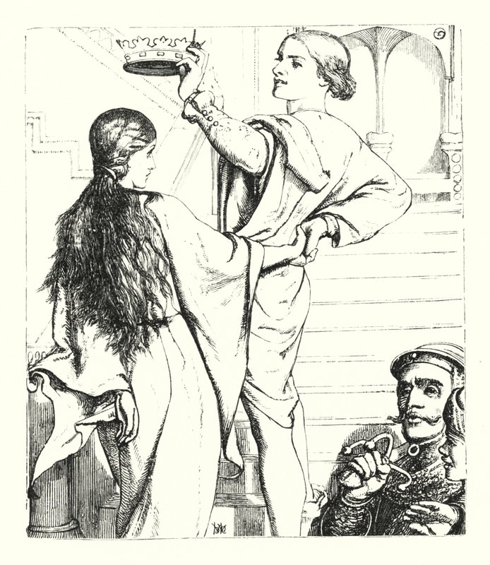 Żebraczka Pokojówka (grawerowanie) autorstwa William Henry (after) Hunt