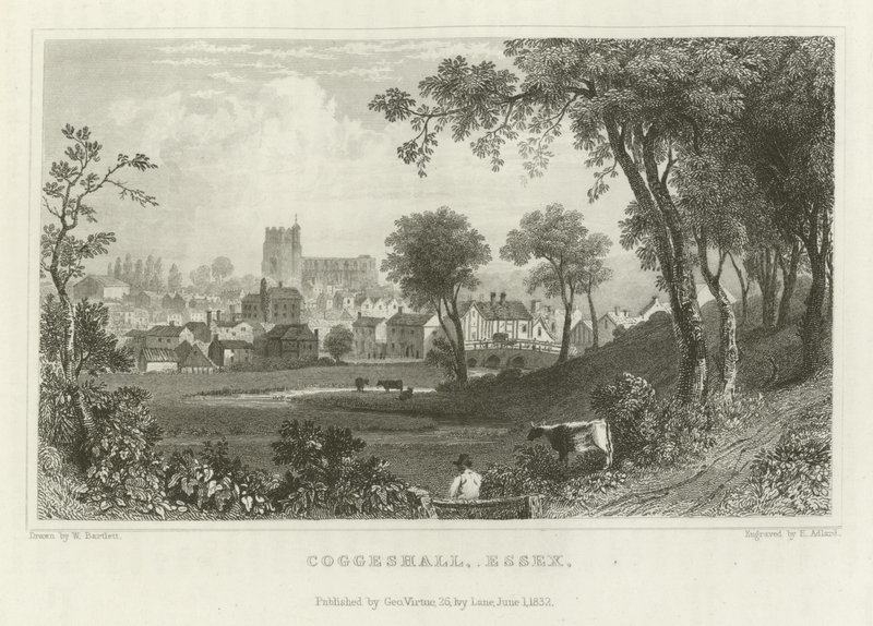 Coggeshall, Essex autorstwa William Henry Bartlett