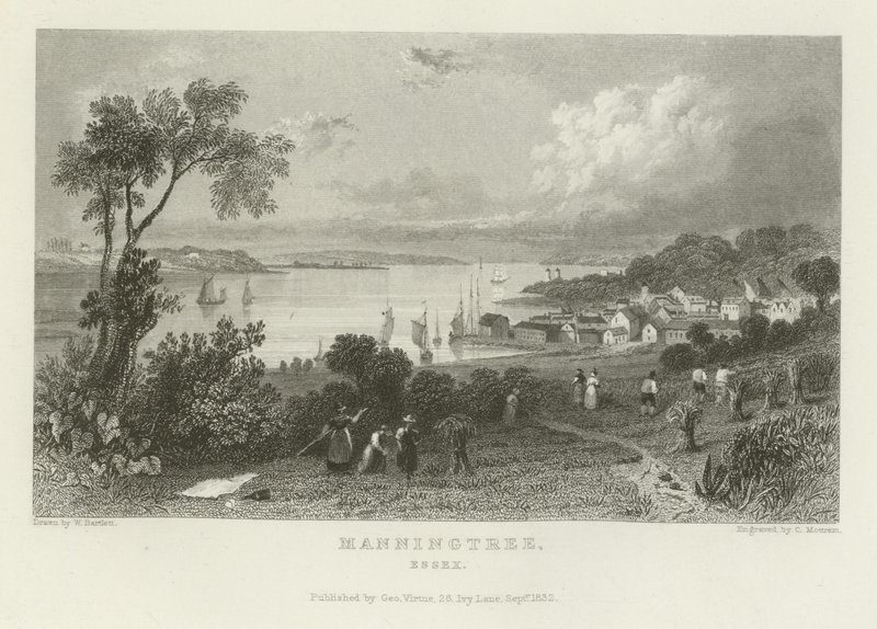 Manningtree, Essex autorstwa William Henry Bartlett