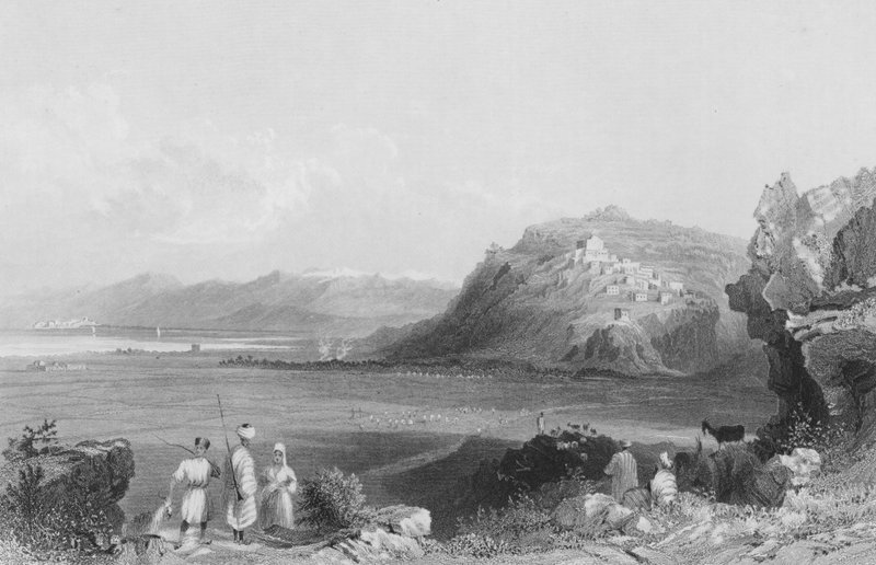 Zarefath lub Zarapha, starożytna Sarepta, miasto Sydonu autorstwa William Henry Bartlett